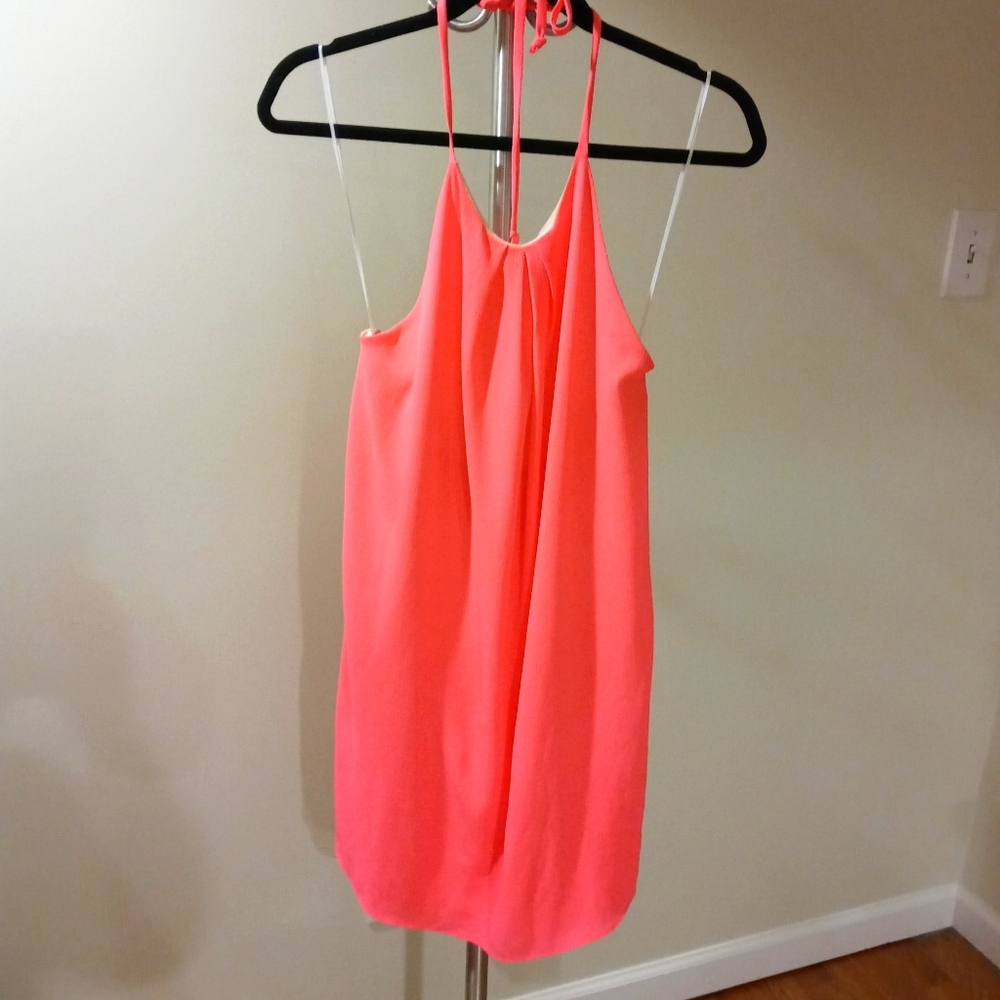 Pink Halter Dress